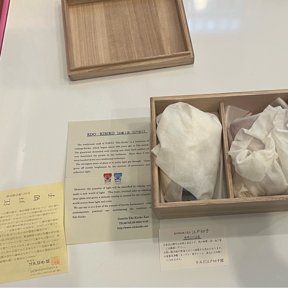 Edo-Kiriko set - Picture 6 of 12